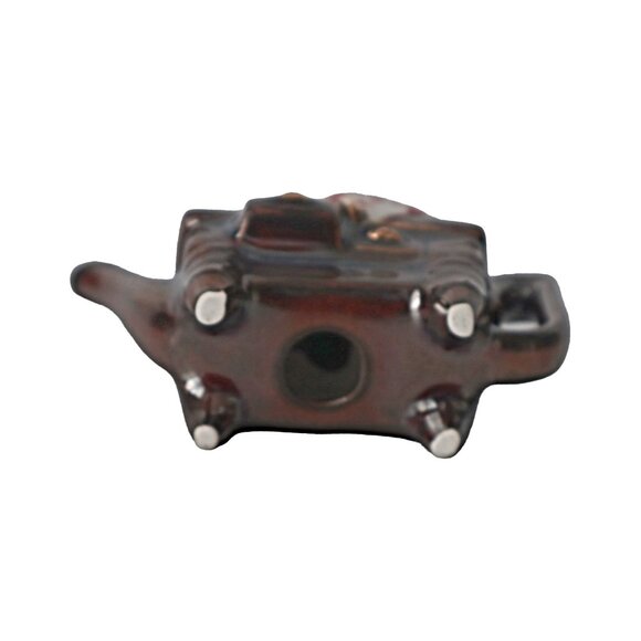 Vintage Mini Miniature Paul Cardew Baking Stand Cupboard Tea Pot Teapot - Picture 6 of 7